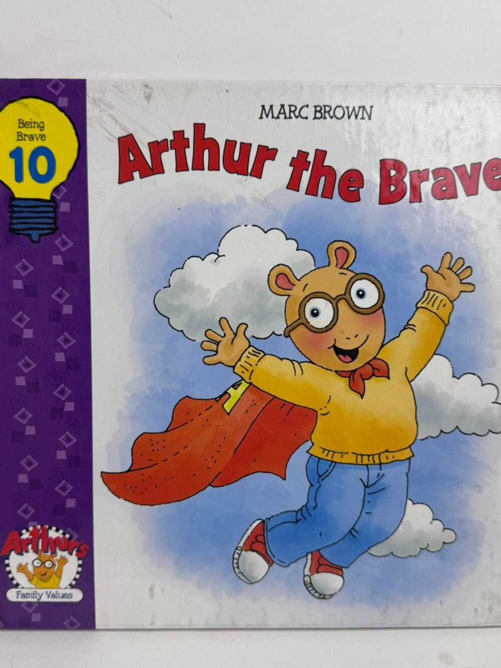 Marc Brown Arthur The Brave Book #10 Being Brave Hardcover Family Values 2001